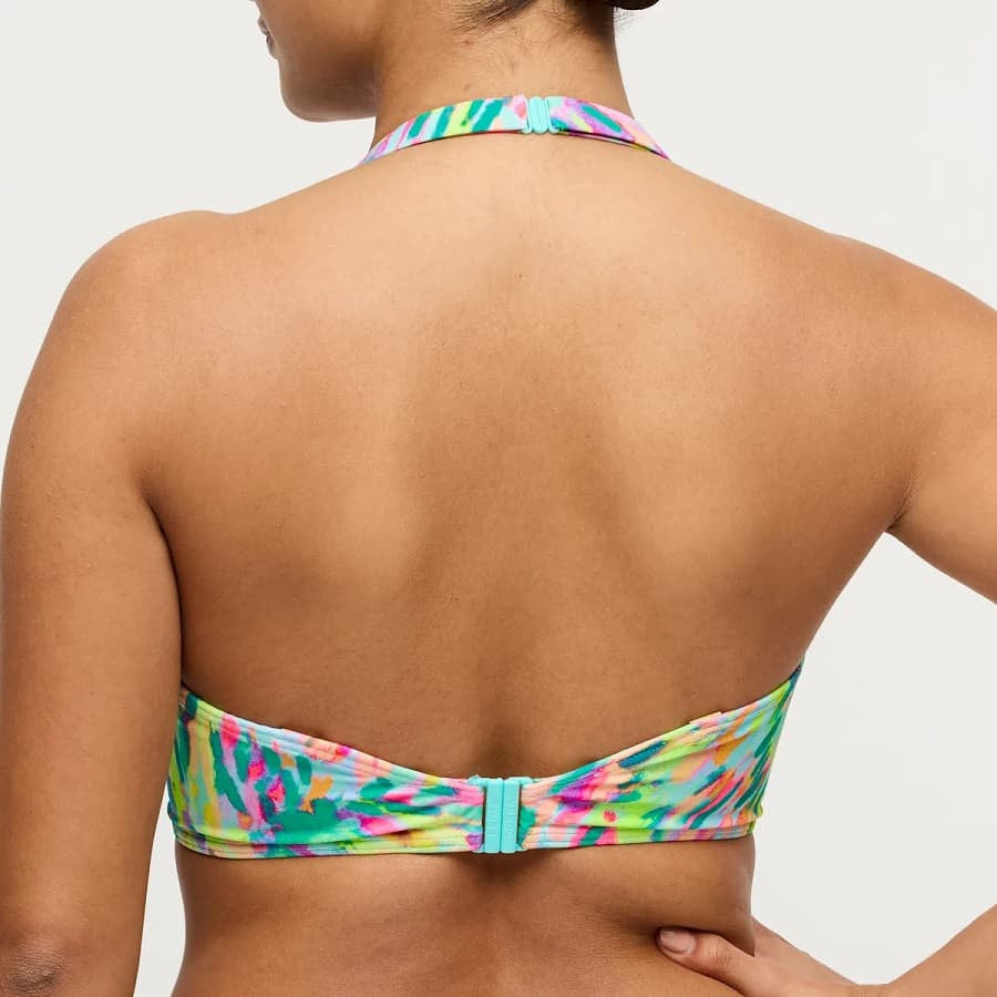 Copa bikini reductora estampada, douala de primadonna swim.