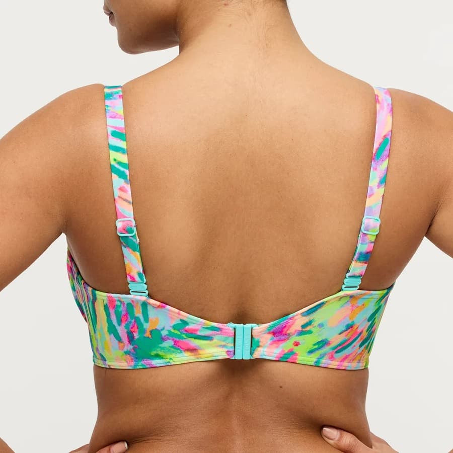 Copa bikini reductora estampada, douala de primadonna swim.