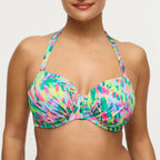 Copa bikini reductora estampada, douala de primadonna swim.