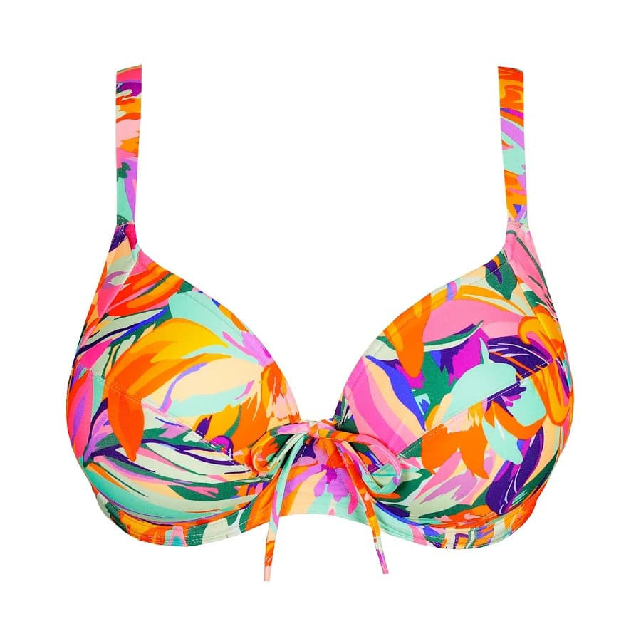 Copa bikini reductora estampada, varadeo de primadonna swim.