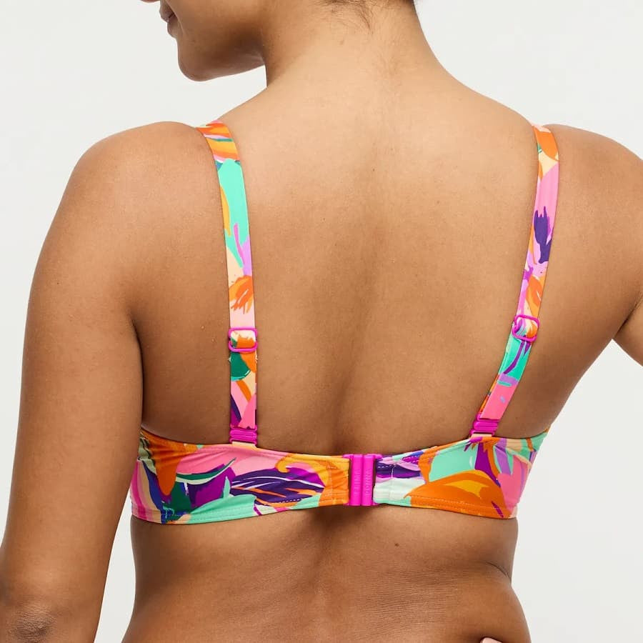 Copa bikini reductora estampada, varadeo de primadonna swim.
