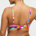 Copa bikini reductora estampada, varadeo de primadonna swim.