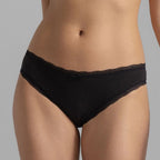 packx5 braguitas corte midi, essential cotton de dorina.