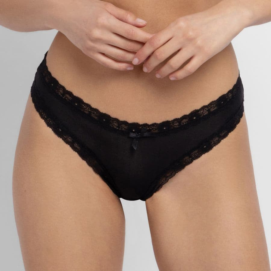 packx5 braguitas corte tanga, essential microfibra de dorina.