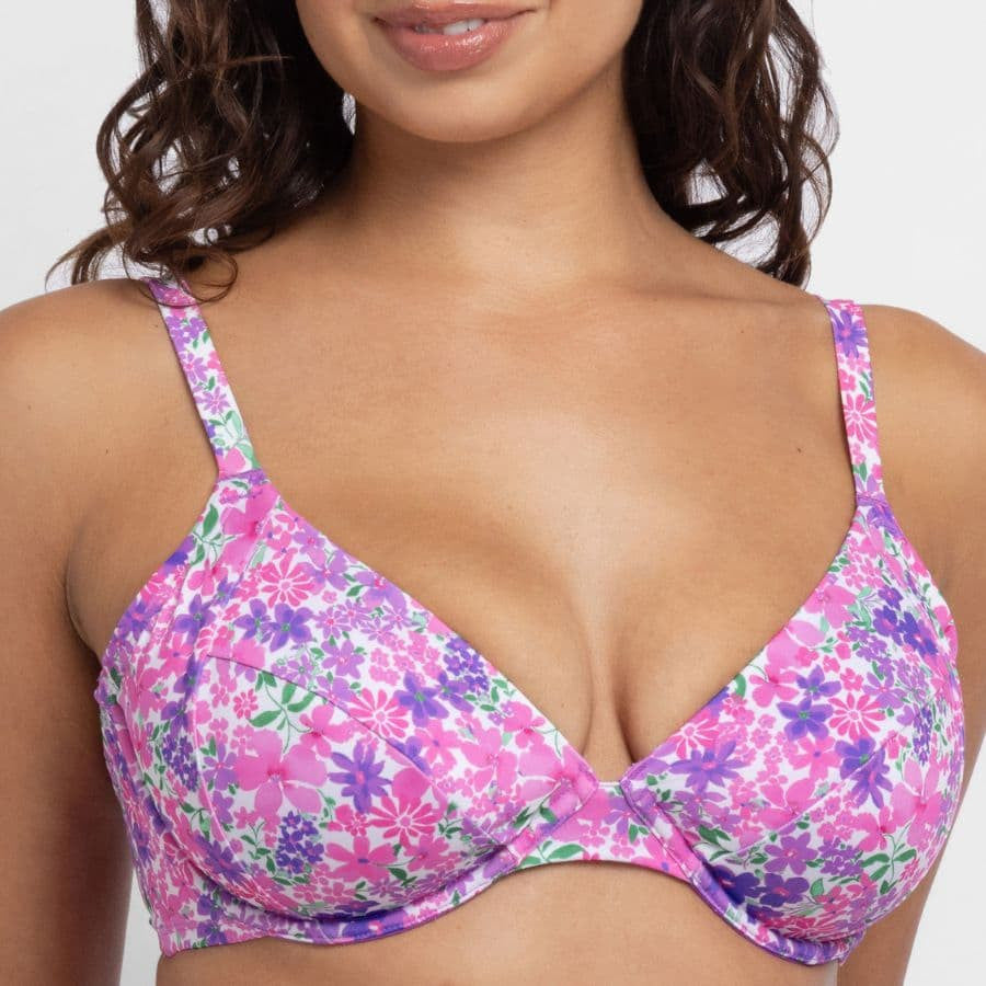 Copa bikini con aros y sin relleno, es paradis de dorina.