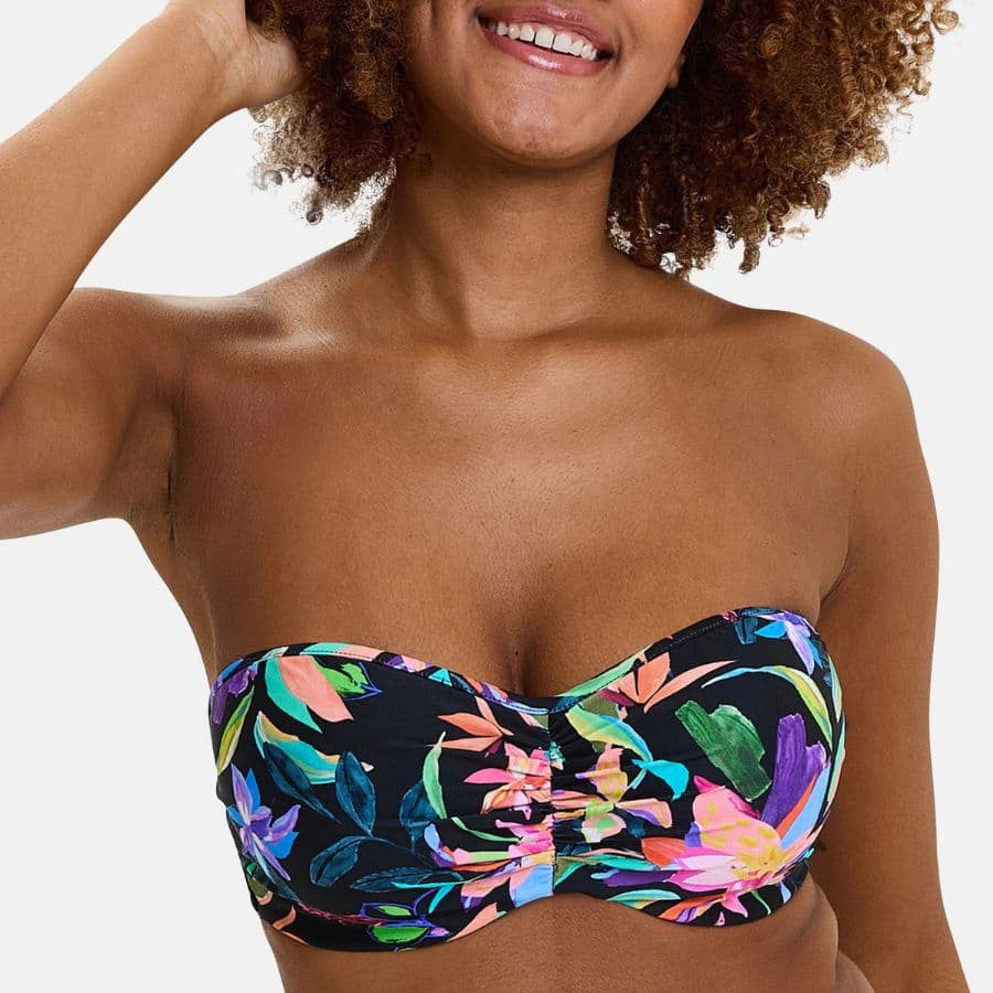 Strapless bikini set, barbade from Sans Complexe.