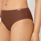 Conjunto bikini sin tirantes copa C, sand de ysabel mora.