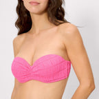 Conjunto bikini push up copa c, strawberry de ysabel mora.