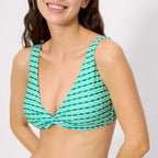 Conjunto bikini capacidad copa c, mint de ysabel mora.