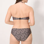 Conjunto bikini reductor bandeau copa d, coast de ysabel mora.
