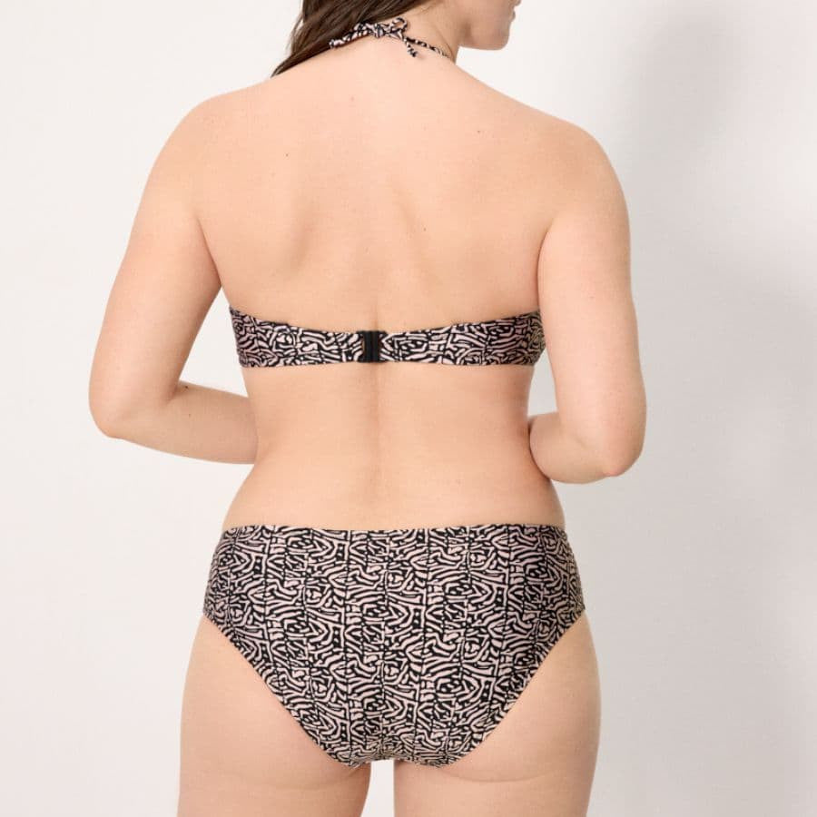 Conjunto bikini reductor bandeau copa d, coast de ysabel mora.