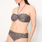 Conjunto bikini reductor bandeau copa d, coast de ysabel mora.