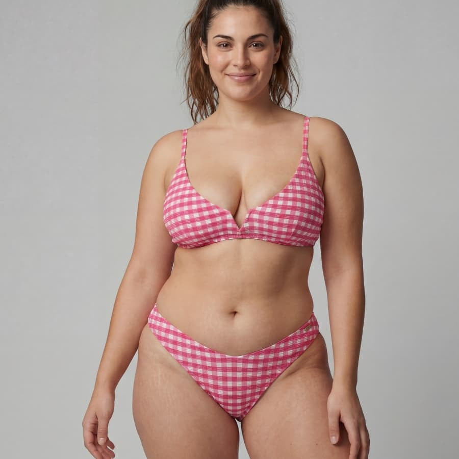 Conjunto bikini, copa b, sin aros, relleno extraíble, porto santo, ysabel mora.