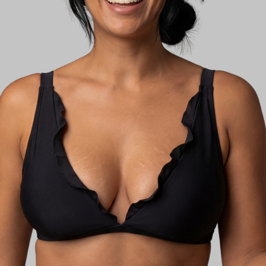 Copa bikini volantes, singular swim.