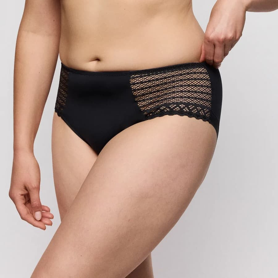 braguita de talle alto, twist side de primadonna twist.