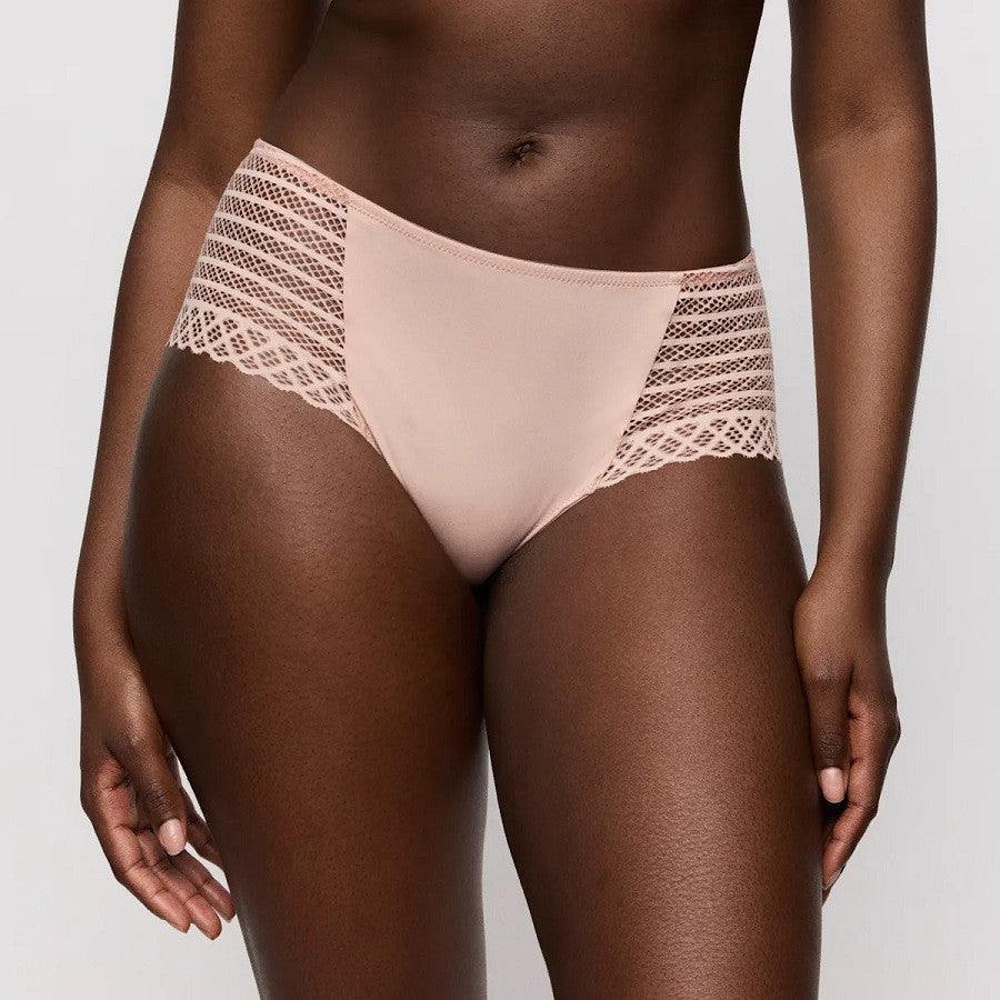 braga corte shorty encaje, twist side de primadonna twist.