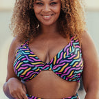 Copa bikini reductora estampada de singular swim.