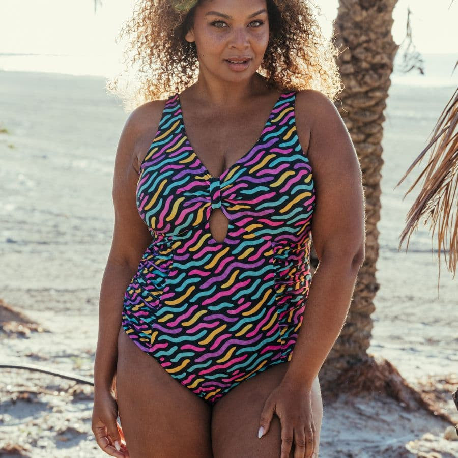 Bañador corrector figura estampado de Singular Swim.