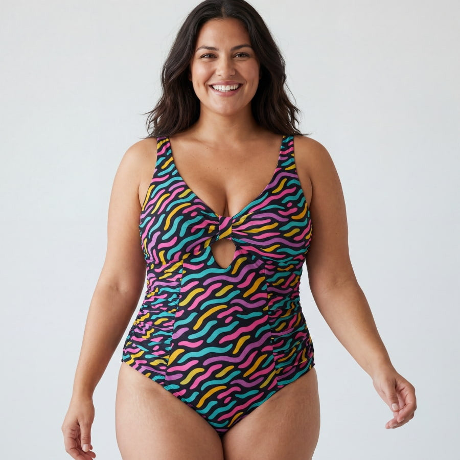 Bañador corrector figura estampado de Singular Swim.