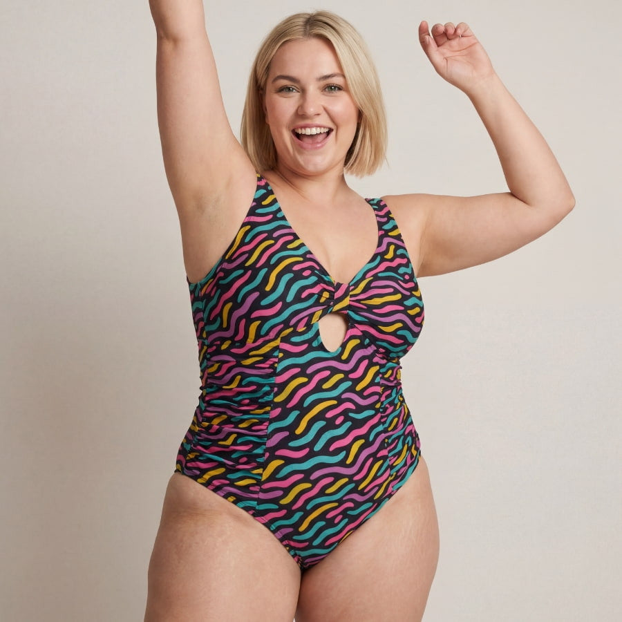 Bañador corrector figura estampado de Singular Swim.