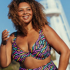 Copa bikini reductora estampada de singular swim.