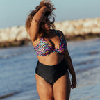 Copa bikini reductora estampada de singular swim.