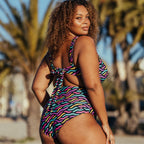Copa bikini reductora estampada de singular swim.