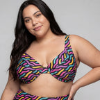 Copa bikini reductora estampada de singular swim.