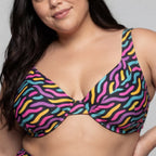 Copa bikini reductora estampada de singular swim.
