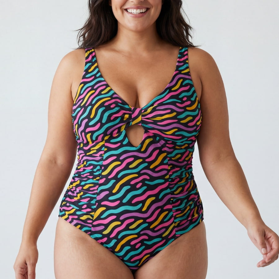 Bañador corrector figura estampado de Singular Swim.