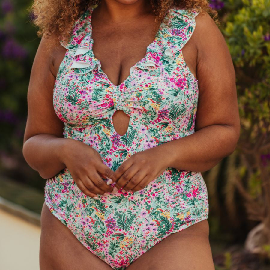 Bañador Volantes corrector figura, Singular Swim