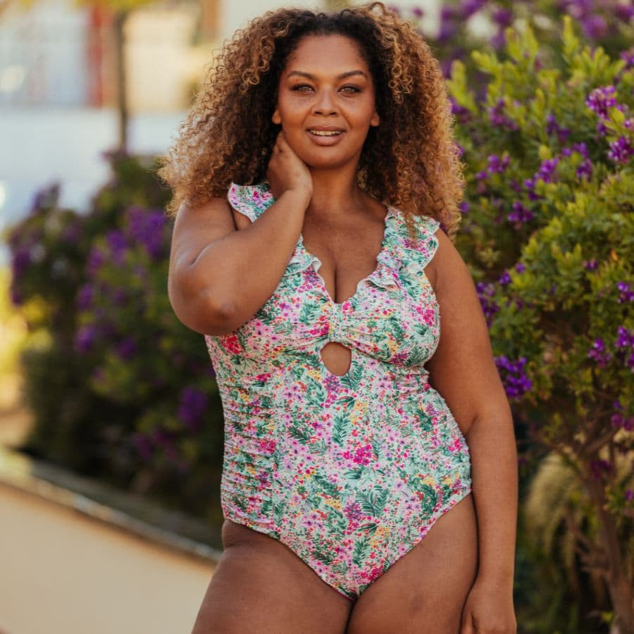 Bañador Volantes corrector figura, Singular Swim