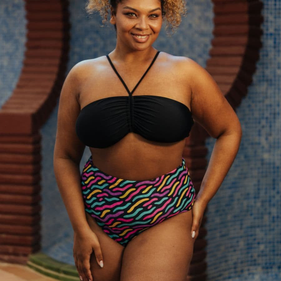Copa bikini bandeau, singular swim.