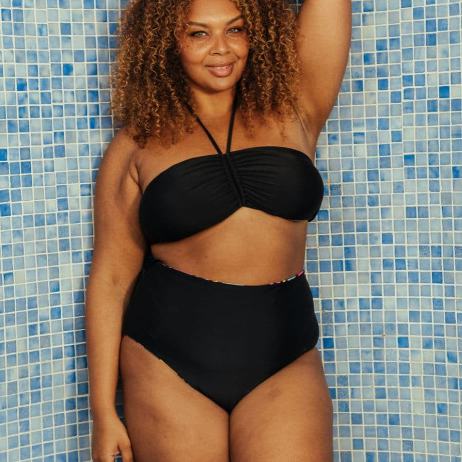 Copa bikini bandeau, singular swim.