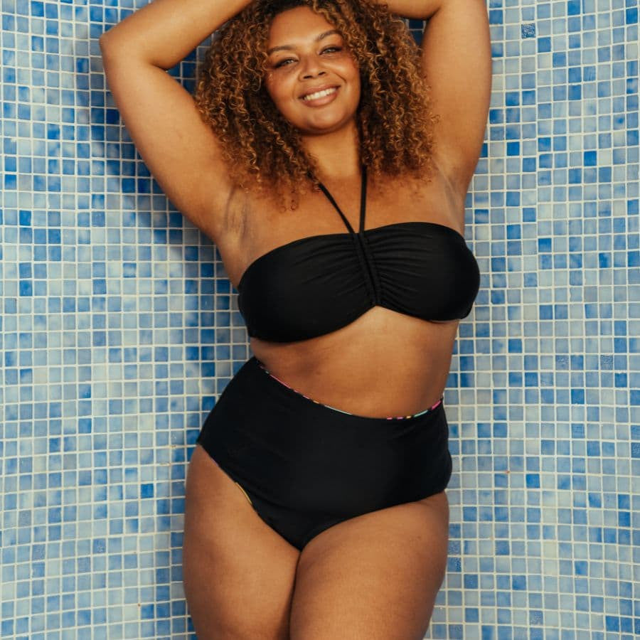 Copa bikini bandeau, singular swim.