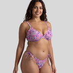 Copa bikini con aros y sin relleno, es paradis de dorina.