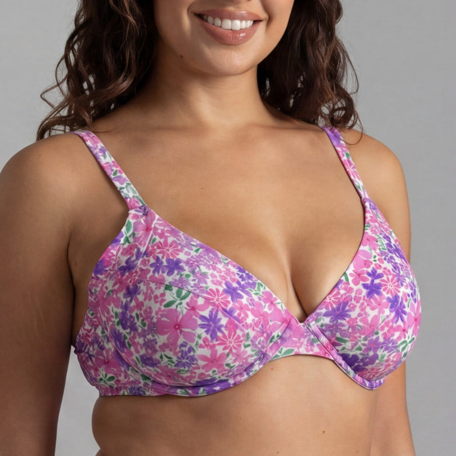 Copa bikini con aros y sin relleno, es paradis de dorina.