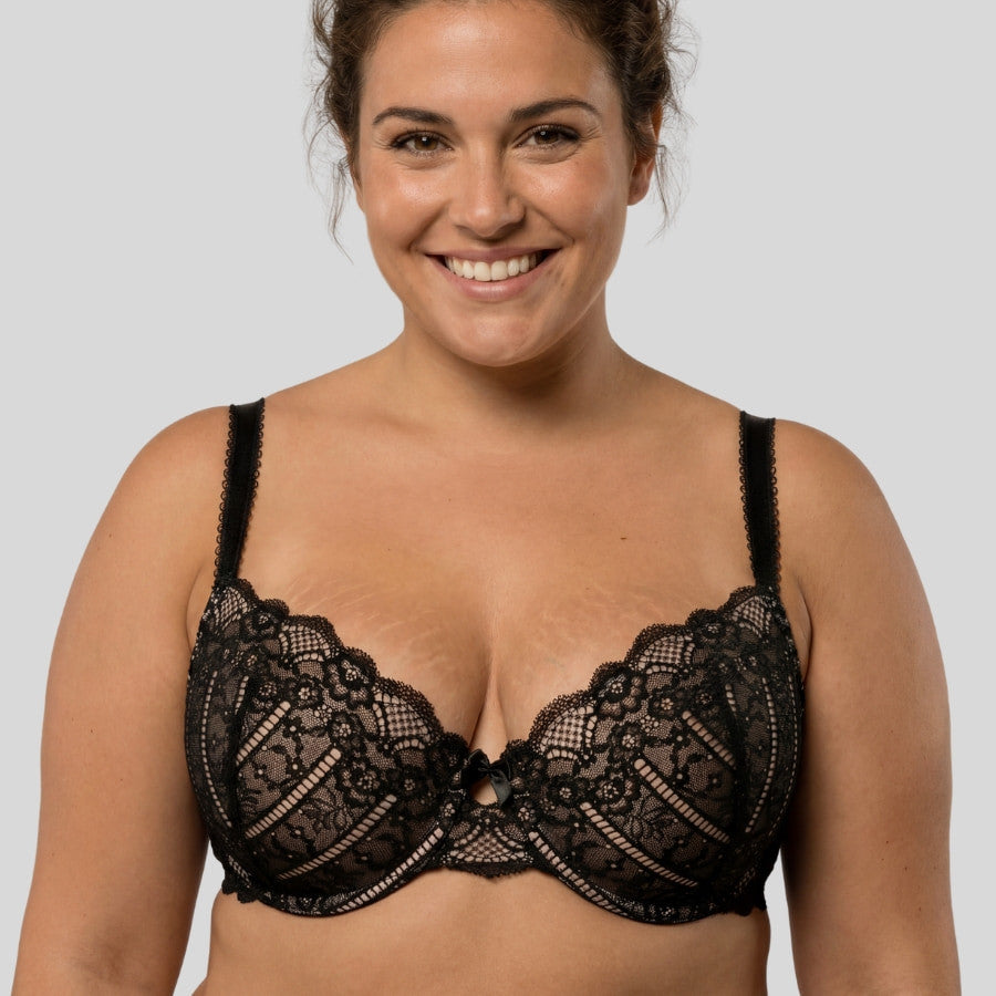 sujetador capacidad con relleno fino, celine de dorina.