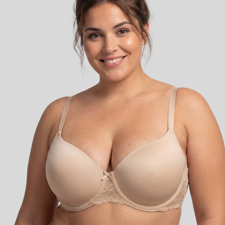 sujetador gran capacidad con relleno fino, adele de dorina.