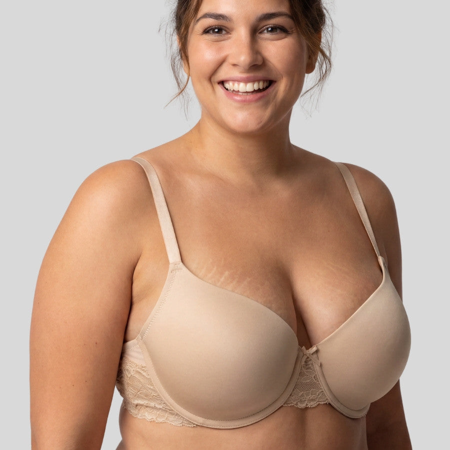 sujetador gran capacidad con relleno fino, adele de dorina.