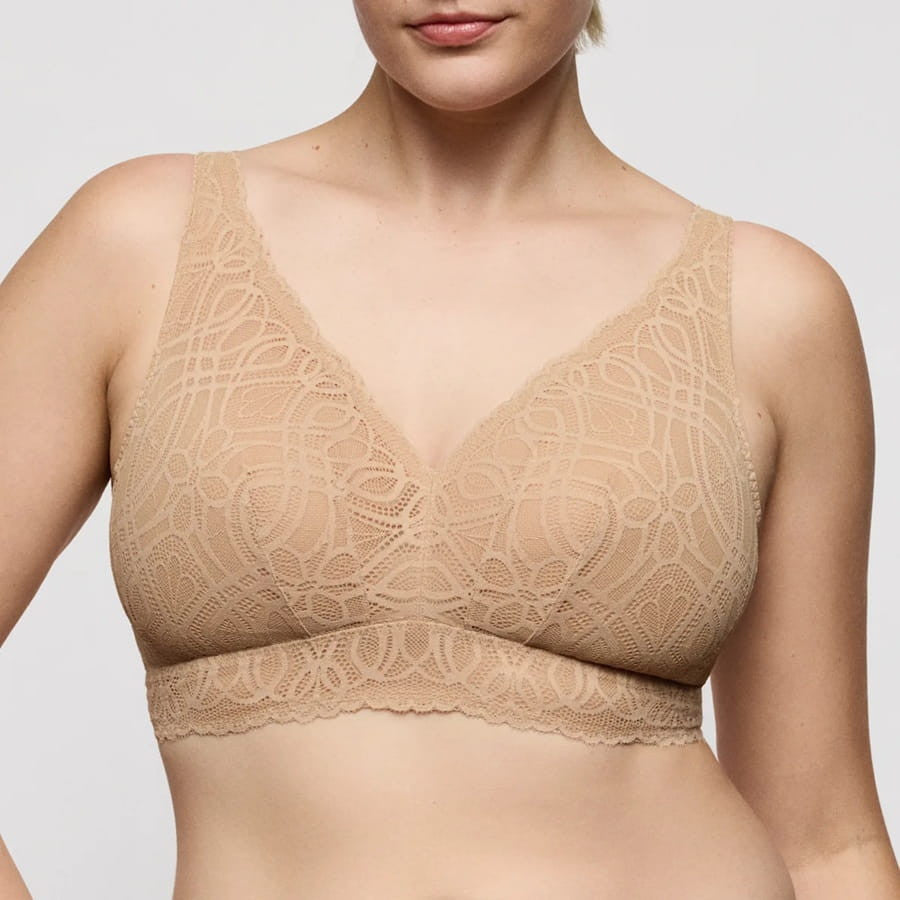 Bralette reductor encaje sin aros, salerno de primadonna.