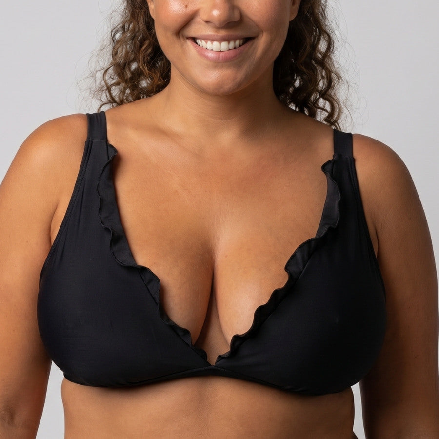Copa bikini volantes, singular swim.