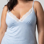 pijama de verano modal con encaje, frost de dorina.