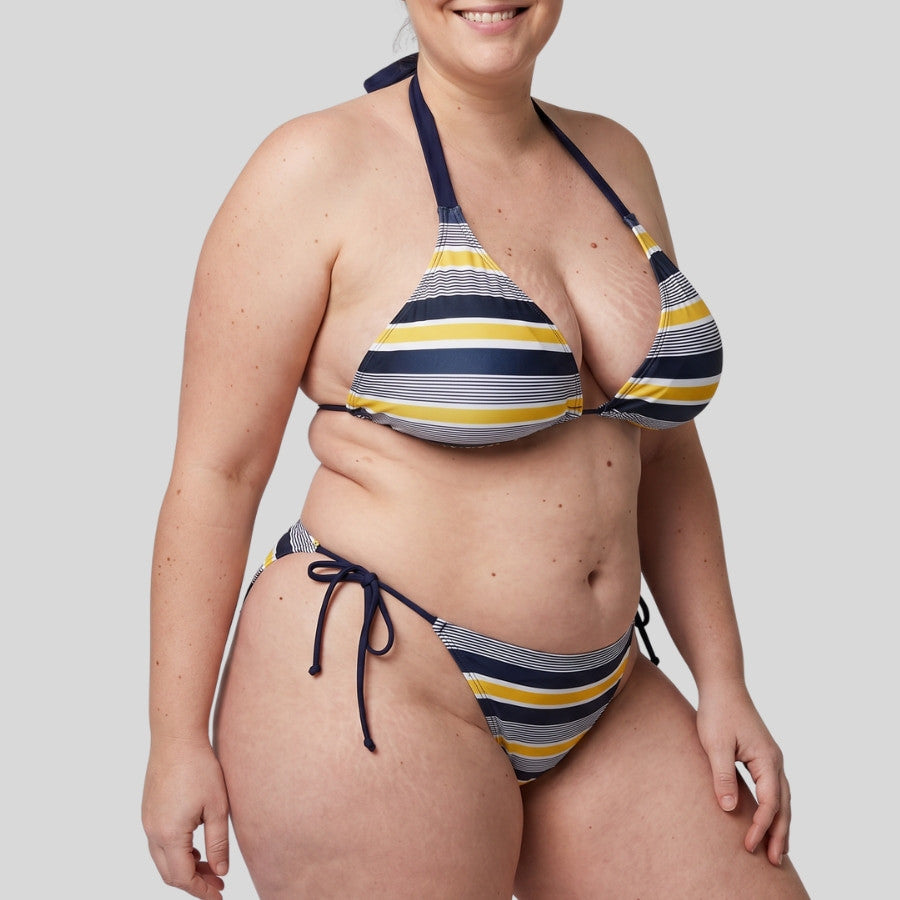 conjunto bikini triángulo sin aros, albori de dorina.