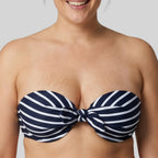 Conjunto bikini sin tirantes, copa c, serengueti, ysabel mora.
