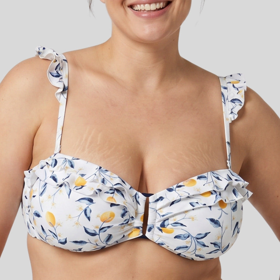 Conjunto bikini bandeau, copa c, túnez, ysabel mora.