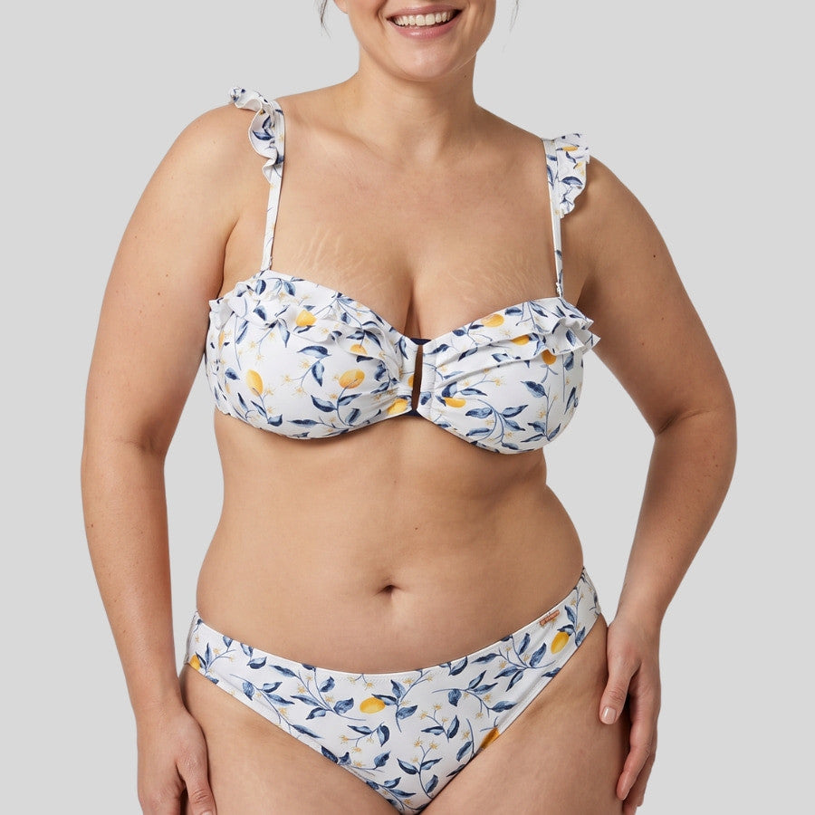 Conjunto bikini bandeau, copa c, túnez, ysabel mora.