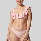 conjunto bikini vichy sin aros, copa b de ysabel mora.