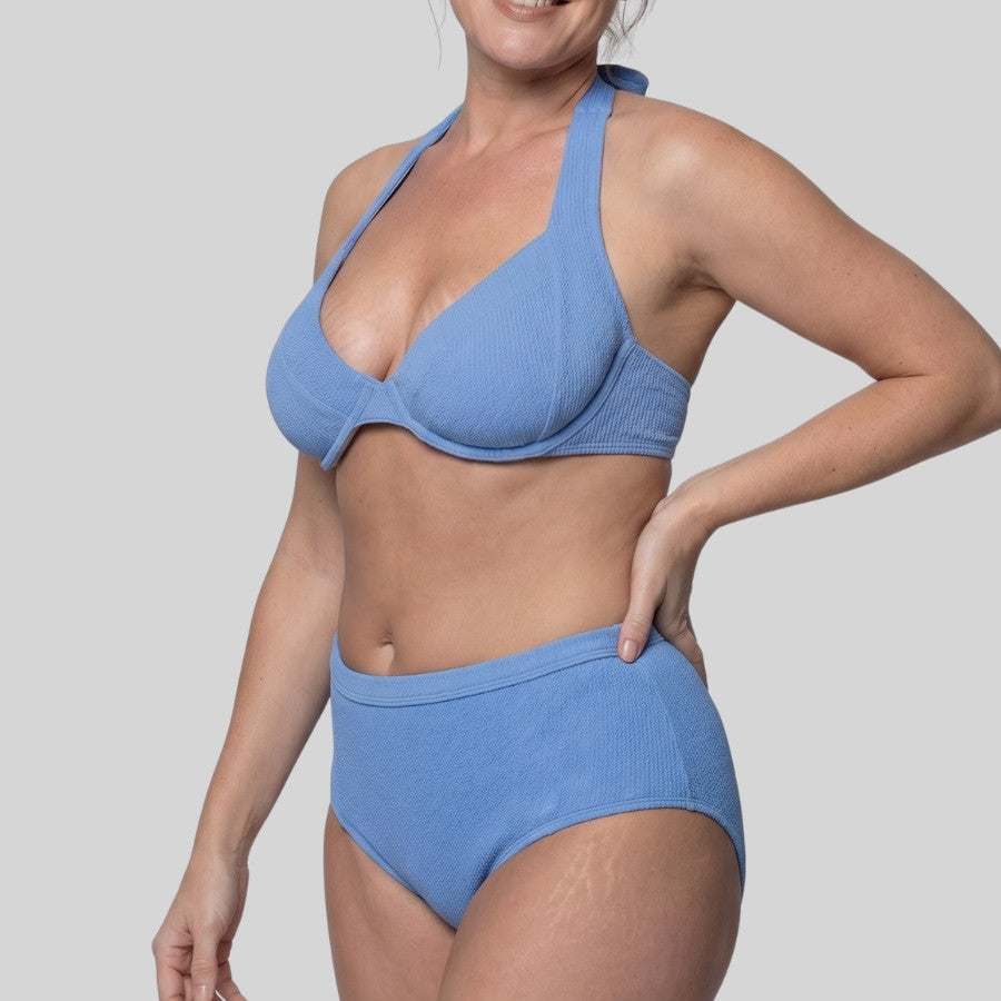 copa bikini capacidad atada al cuello, grasse de dorina.