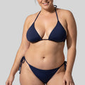 conjunto bikini triángulo sin aros, cambria de dorina.
